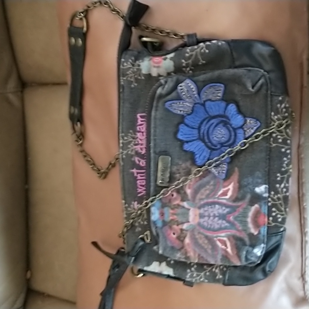 Desigual Crossbody Bag "I Want a Dream"